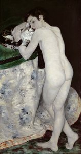 一只猫的男孩，1868年